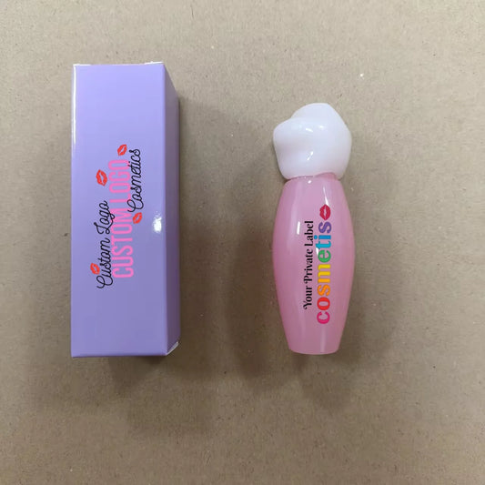 Wholesale Bulk 6 Colors Star Tube Shimmer High Glossy Plumper Vegan Private Label Cooling Lip Gloss