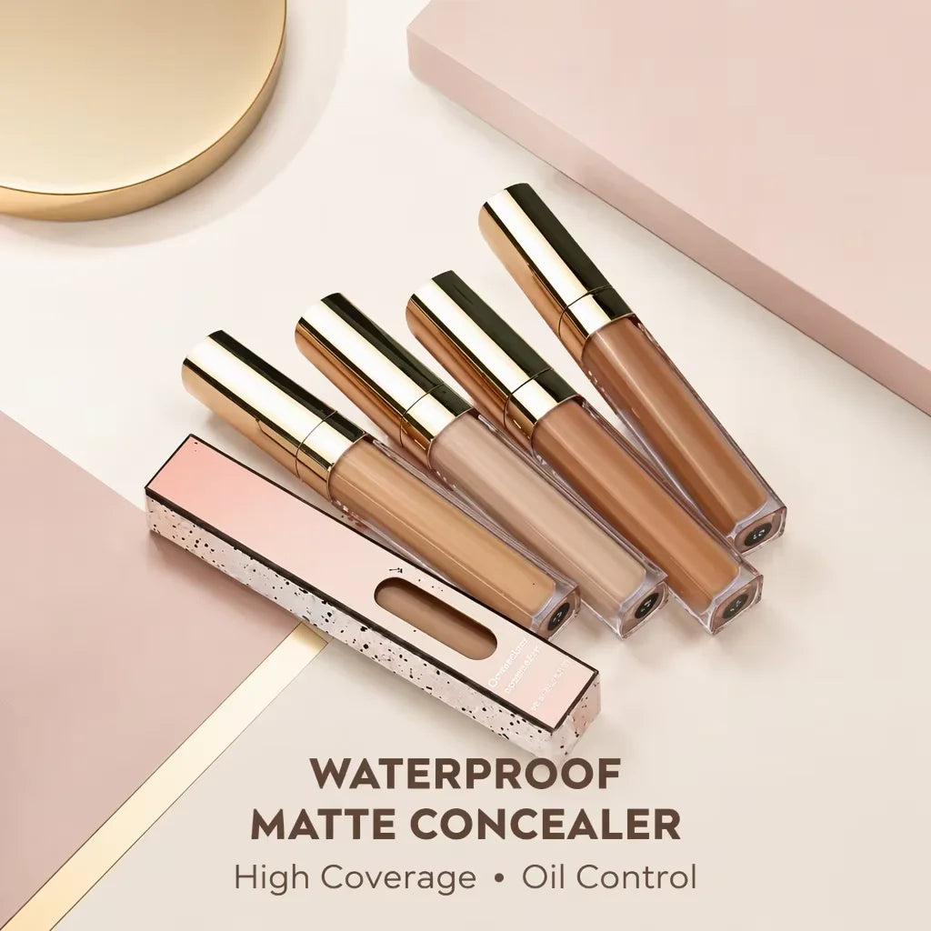 Wholesale Face 12 Colors Waterproof Matte Oil Control Full Coverage Liquid Concealer for All Skin