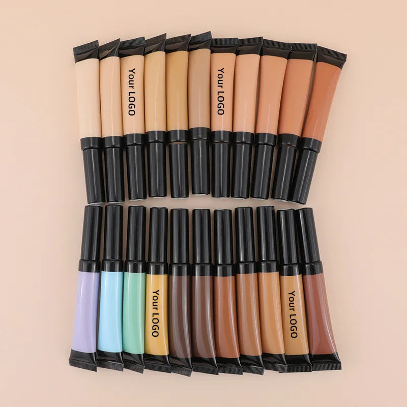 Wholesale Face Makeup 22 Colors Concealer High Pigmented Full Coverage Long Lasting Vegan Liquid Concealer