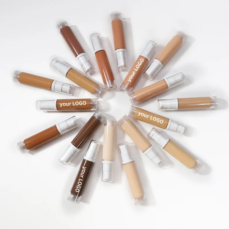Wholesale Face Makeup 22 Colors Different Tubes Matte Moisturizing High Coverage Waterproof Concealer Cream Private Label