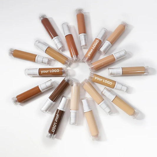 Wholesale Face Makeup 22 Colors Different Tubes Matte Moisturizing High Coverage Waterproof Concealer Cream Private Label