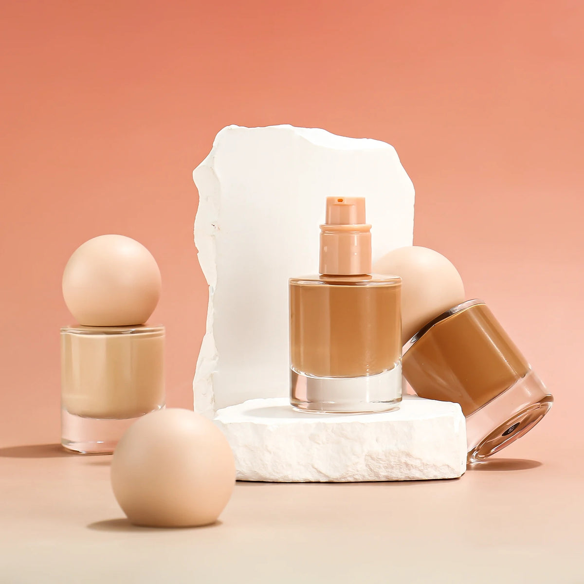 Wholesale High Quality 10 Colors Cream Waterproof Vegan Matte High Coverage Liquid Foundation Private Label