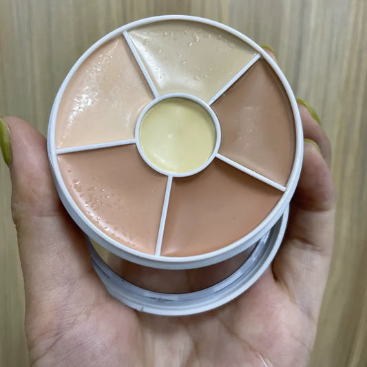 Wholesale High-quality 6 Colors Makeup Full Coverage Concealer Cream Contour Palette Concealer Private Label