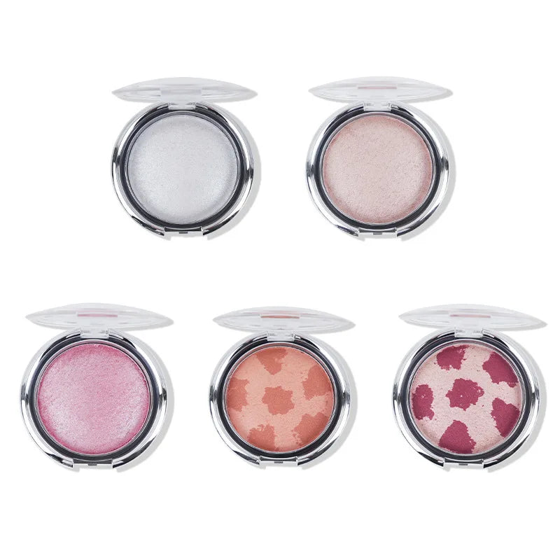 Wholesale Highlighter Cream Waterproof Highlighter Palette Makeup Custom Silky Glowing Shimmer Highlighter Mud