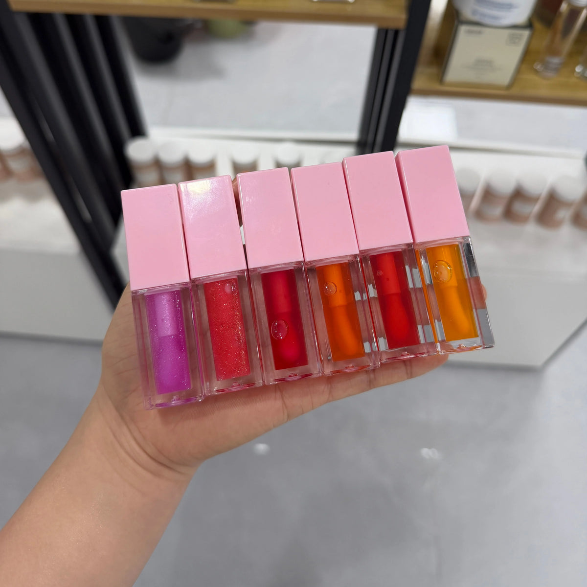 Wholesale Lip Beauty Multi-colors Lip Oil Long Lasting Nourishing Moisturizing Tinted Lip Oil Private Label