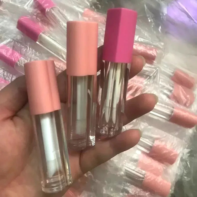 Wholesale  Lipgloss Containers Lipgloss Tubes Custom logo Cute Lipgloss Tube Lip Gloss Bottle Packaging Unique Lip Gloss  Tube