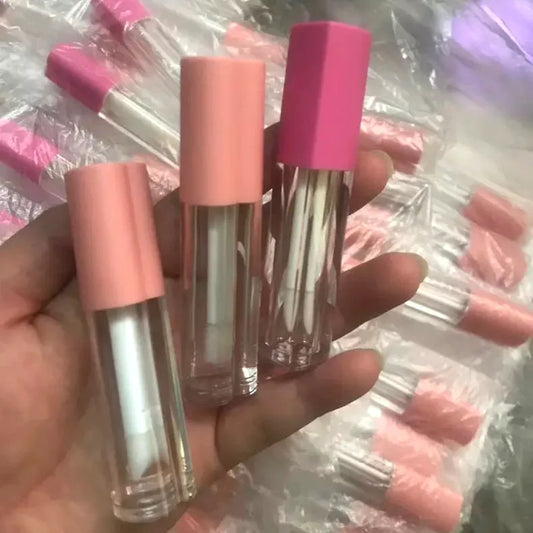 Wholesale  Lipgloss Containers Lipgloss Tubes Custom logo Cute Lipgloss Tube Lip Gloss Bottle Packaging Unique Lip Gloss  Tube