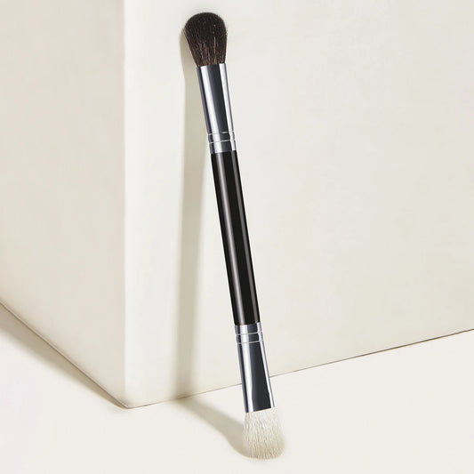 Wholesale Makeup Tools Single Double Side Black Makeup Brush Custom Logo Foundation Blush Brushes
