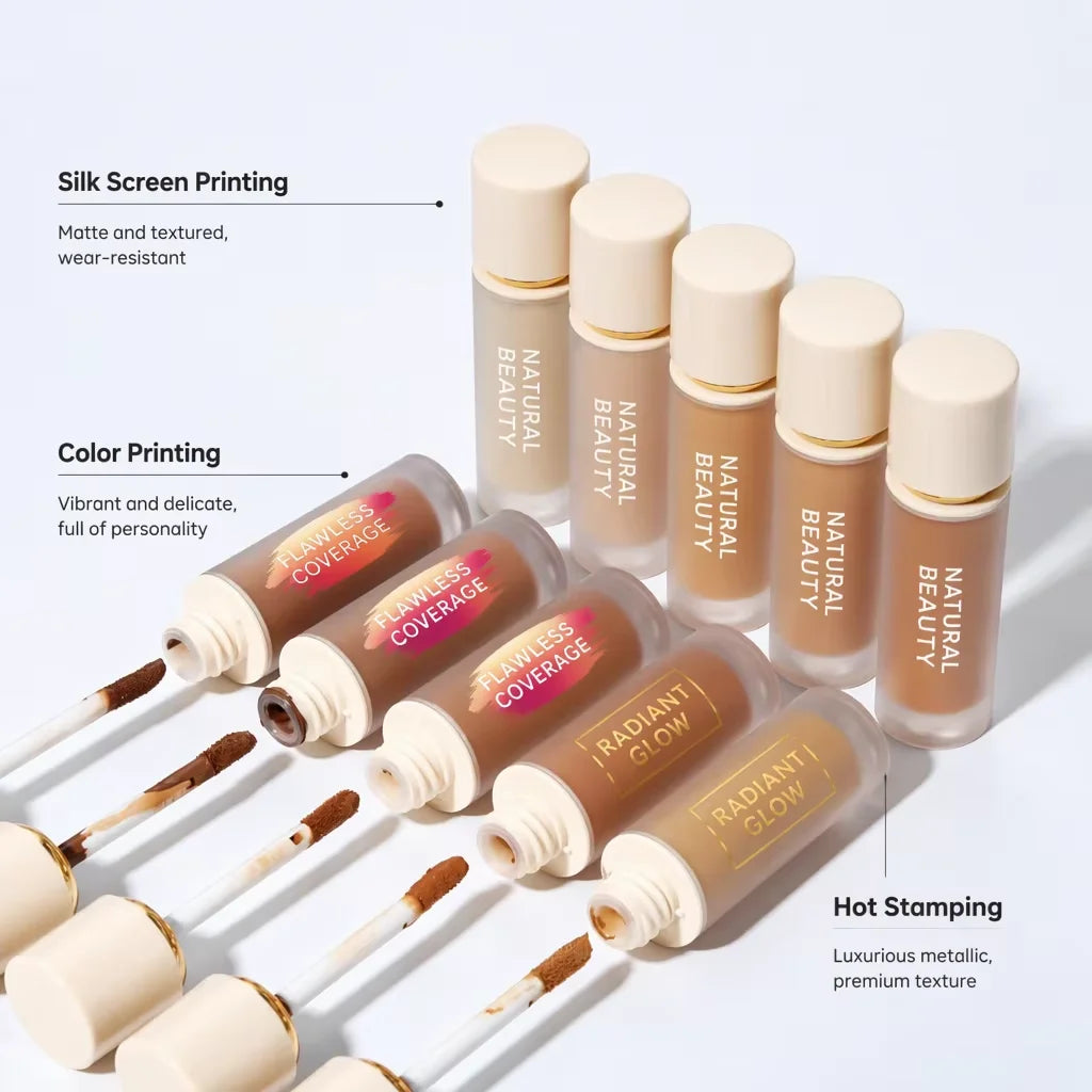 Wholesale Private Label Best Vegan Professional Full Coverage Liquid Concealer Foundation Long Lasting High Definition Concealer