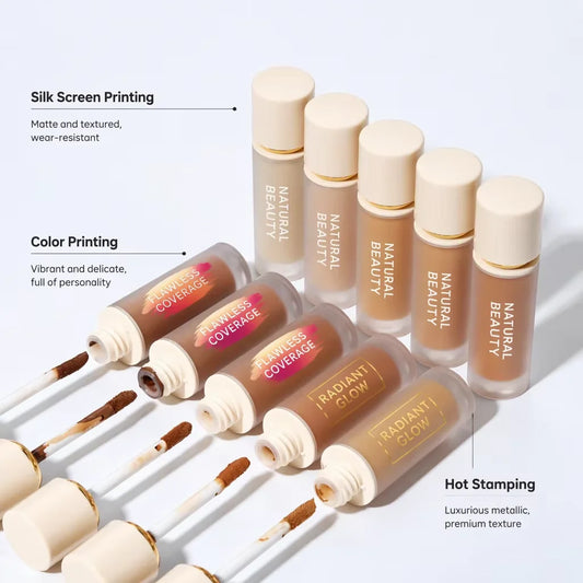 Wholesale Private Label Best Vegan Professional Full Coverage Liquid Concealer Foundation Long Lasting High Definition Concealer