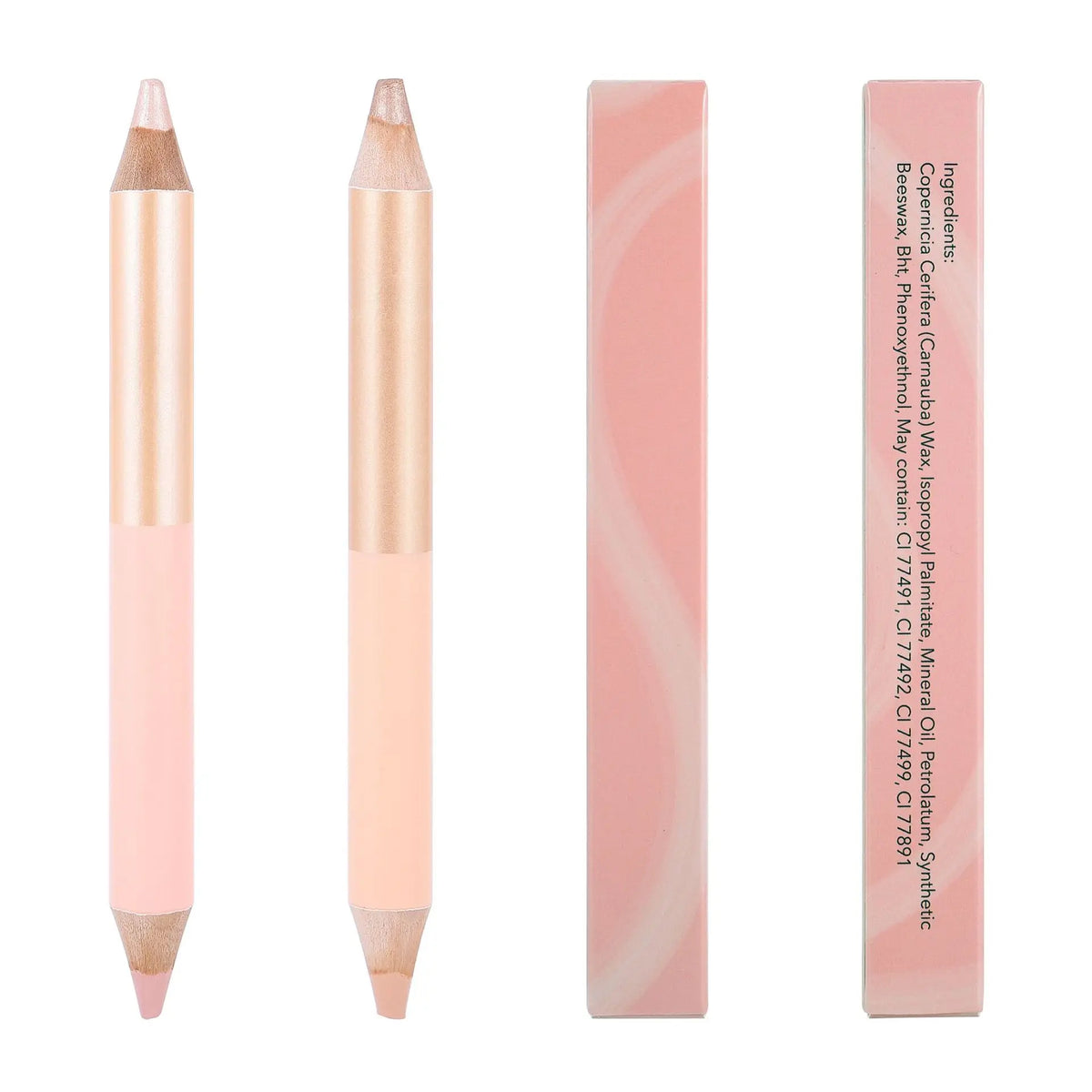 Wholesale Private Label Brow Highlighter Pencil Custom Logo Waterproof Brow Highlighter Concealer Eyebrow Pen