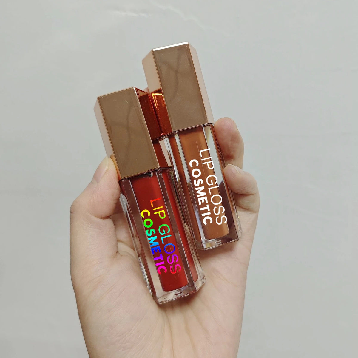 Wholesale Private Label Vegan Glossy Lip Gloss Matte Lipstick Pick Your Own Tube and Colors Customized Hydrating Lipgloss