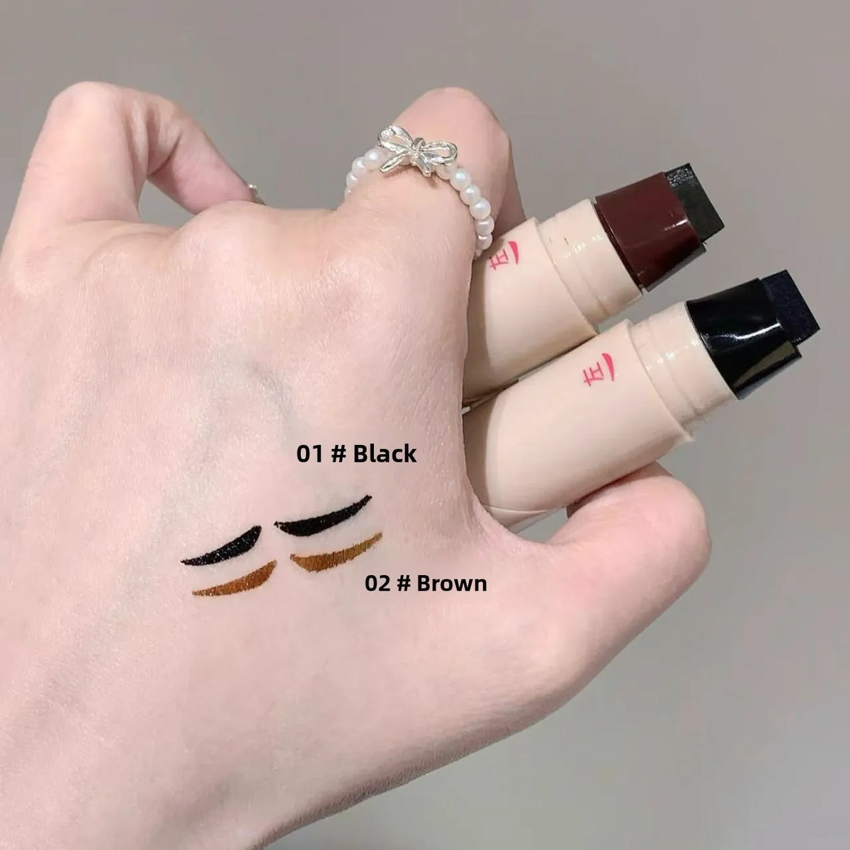 Wholesale Your Own logo Factory Private Label Double Head Stamp Liquid Eye Liner Pencil Waterproof Long Wear