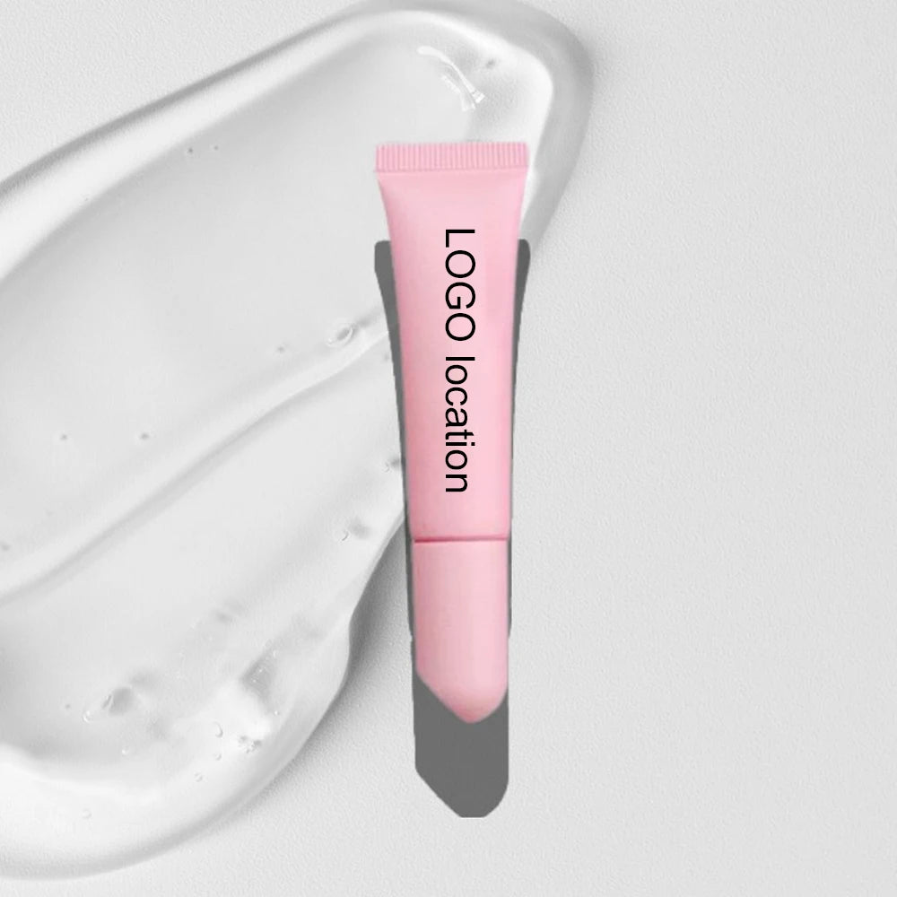 Wholesale pink Lipgloss Tube Makeup Lip Gloss Custom logo Lip Gloss Personalized clear Customizable Makeup Transparent Lip Gloss