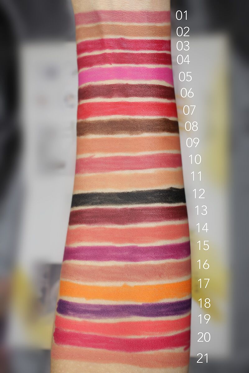 black tube matte natural waterproof lip liner high pigment vegan lipliner pencil