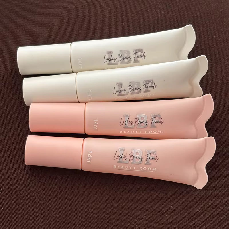 5ml 8ml 10ml 15ml 20ml empty clear lip gloss tube plastic container soft cosmetic packaging