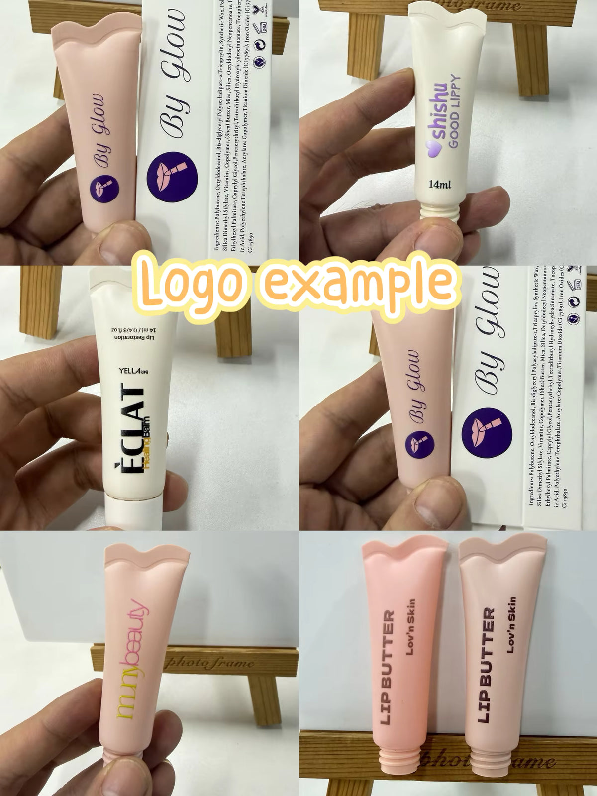 5ml 8ml 10ml 15ml 20ml empty clear lip gloss tube plastic container soft cosmetic packaging