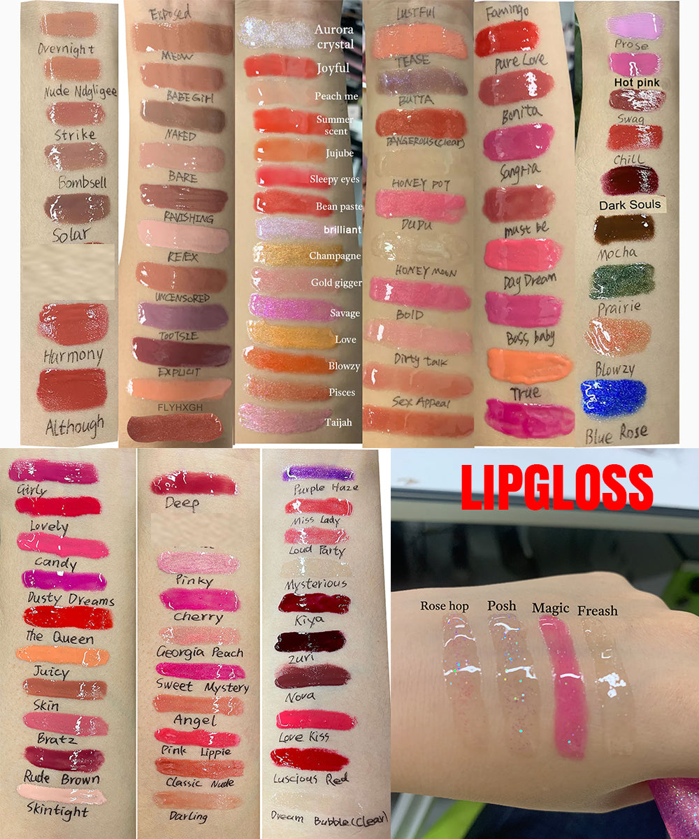 [ Your Private Label ] 3ml Mini Tube Custom Private Label Vegan Lipgloss Cosmetic Lip Plumping Gloss Wholesale Moisture Nude Glossy Lip Gloss