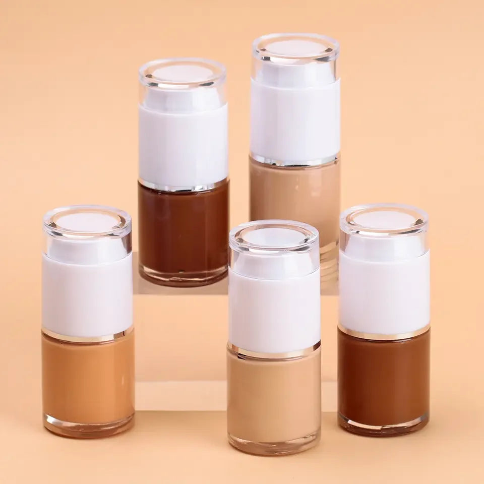 [ Your Private Label ] Liquid Full Coverage Long Lasting High Quality Foundation Choose Your Own Tube Matte Waterproof Makeup Foundation